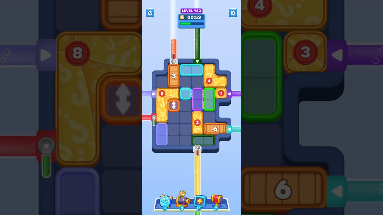 Water Out Puzzle Level 982: Water Out Puzzle Level 982