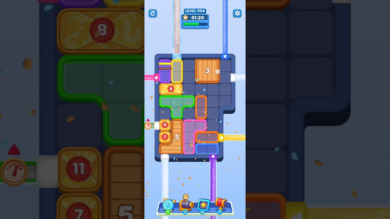 Water Out Puzzle Level 994: Water Out Puzzle Level 994