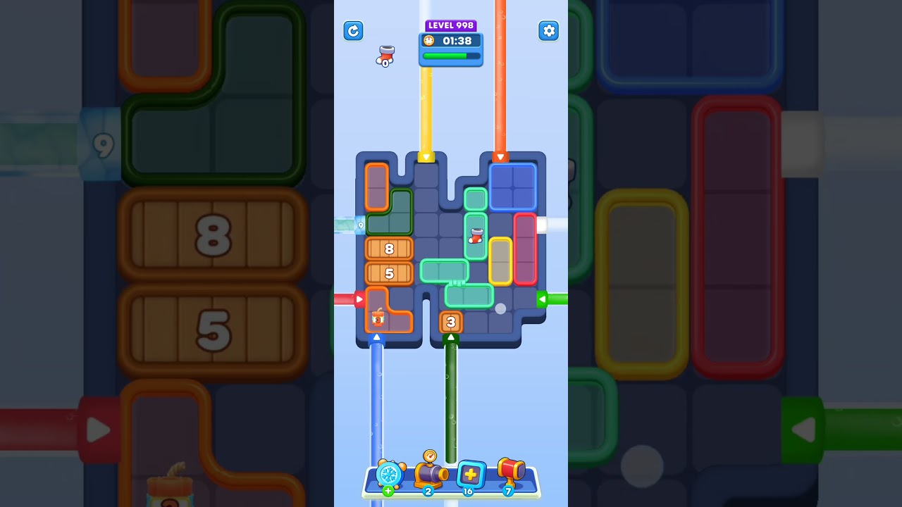 Water Out Puzzle Level 998: Water Out Puzzle Level 998